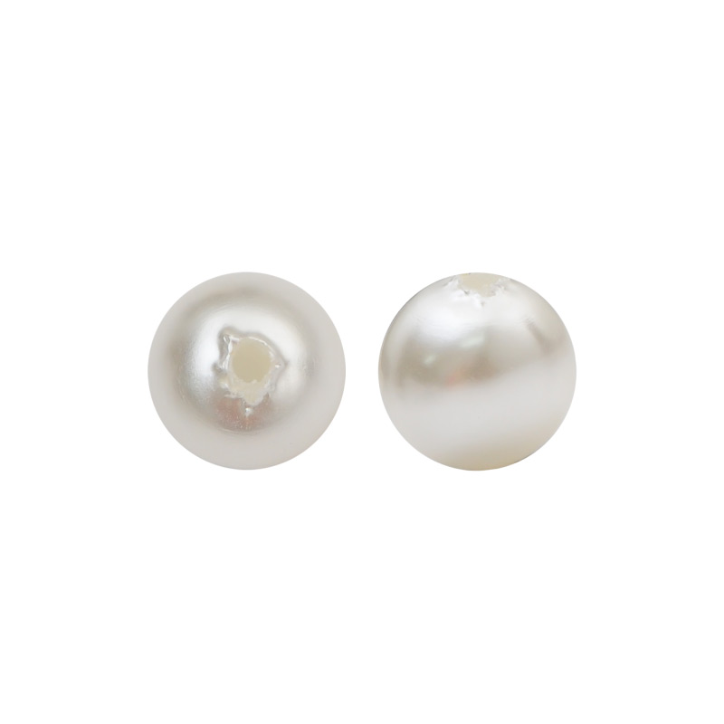 Perla sintetica redonda 1H 6mm cream A-03 x und