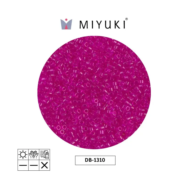 Miyuki delica 11/0 DB1310 transparent fuchsia x 50gr