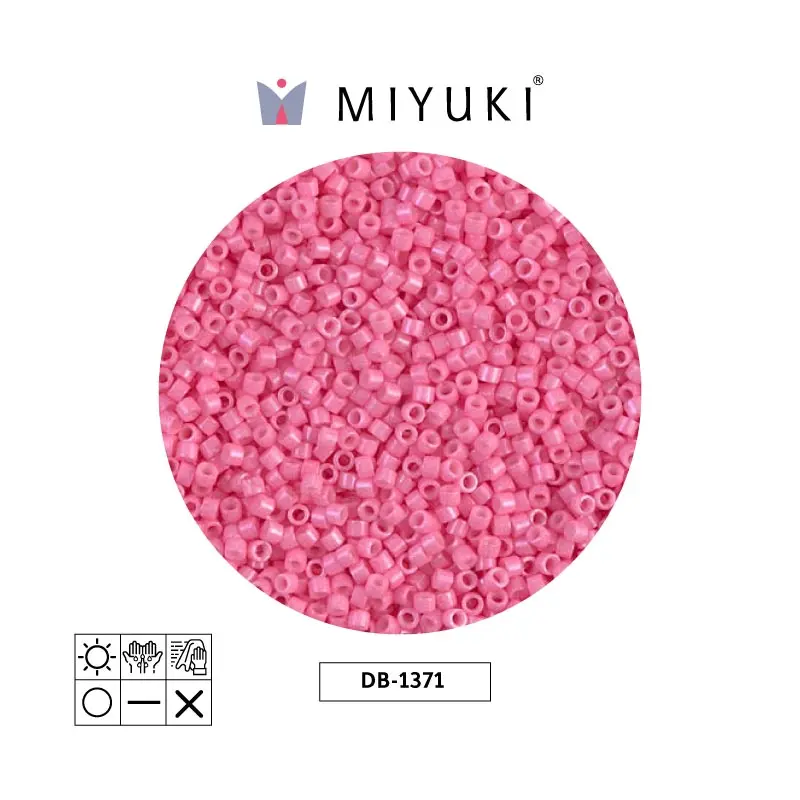 Miyuki delica 11/0 DB1371 opaque rose x 50gr