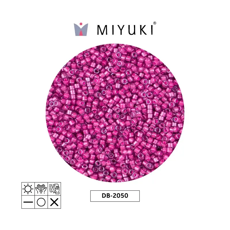 Miyuki delica 11/0 DB2050 neon jazz berry x 50g