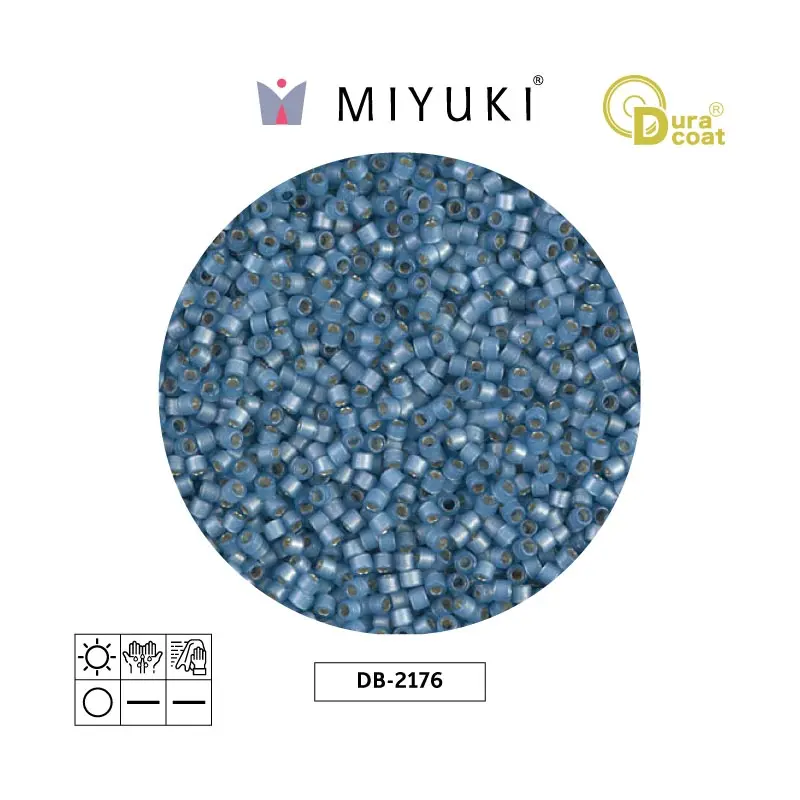 Miyuki delica 11/0 DB2176 duracoa berry sat x 50g