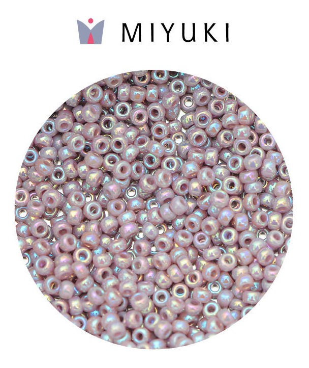 Mostacilla Miyuki rocalla 11/0 RR0478 opaque mauve AB x 250g