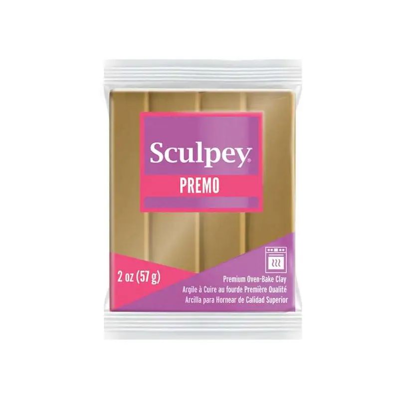 Sculpey Premo Antique Gold x 2 onzas (57g)