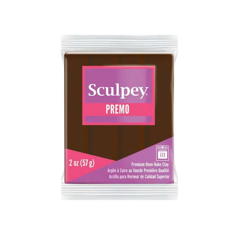 Sculpey Premo Burnt Umber x 2 onzas (57g)