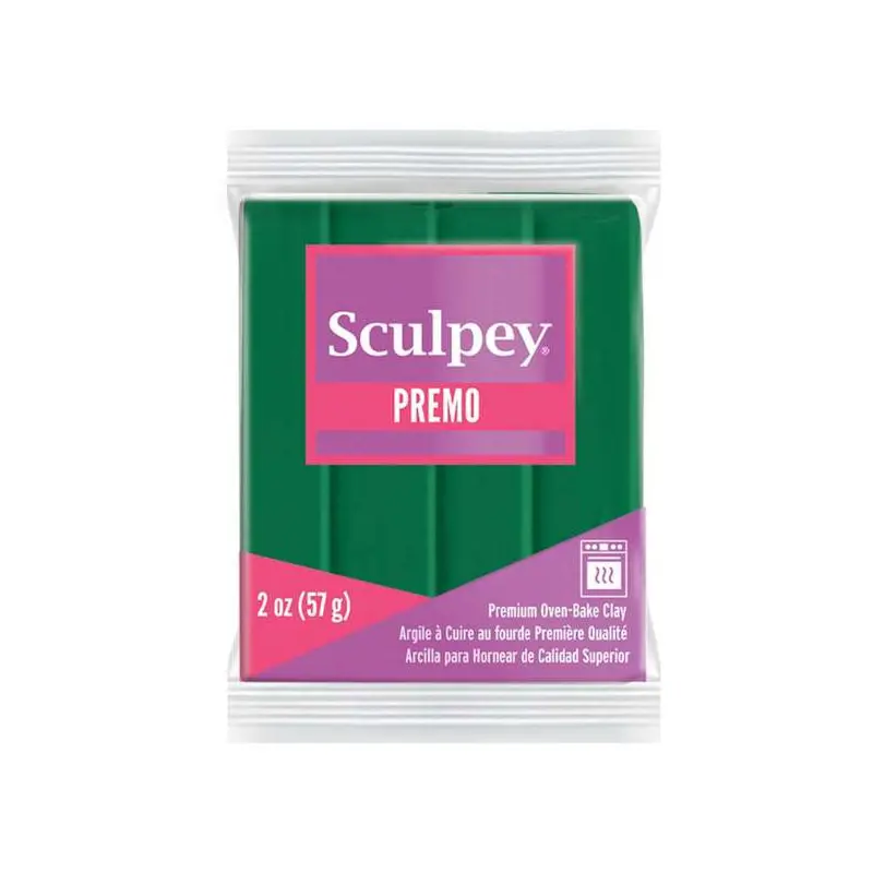 Sculpey Premo Forest Green x 2 onzas (57g)