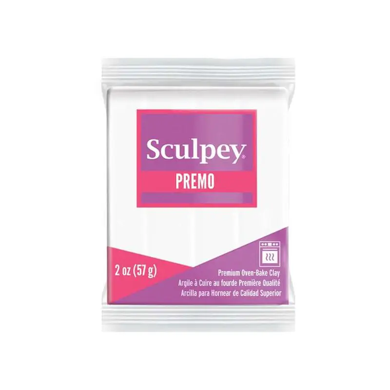 Sculpey Premo White x 2 onzas (57g)