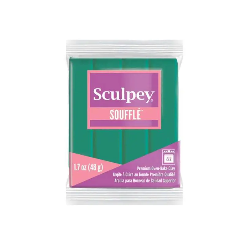 Sculpey Souffle Jade x 1.7 onzas (48.2g)