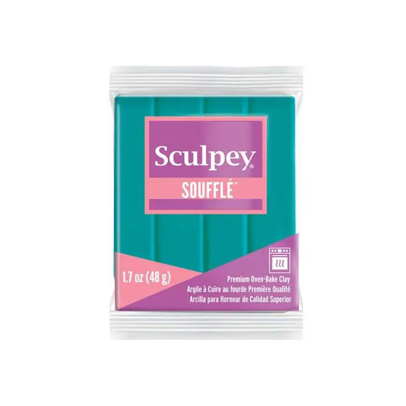 Sculpey Souffle Sea Glass x 1.7 onzas (48.2g)