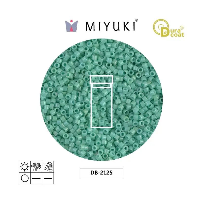 Miyuki delica 11/0 DB2125 opaque sea opal x 3g