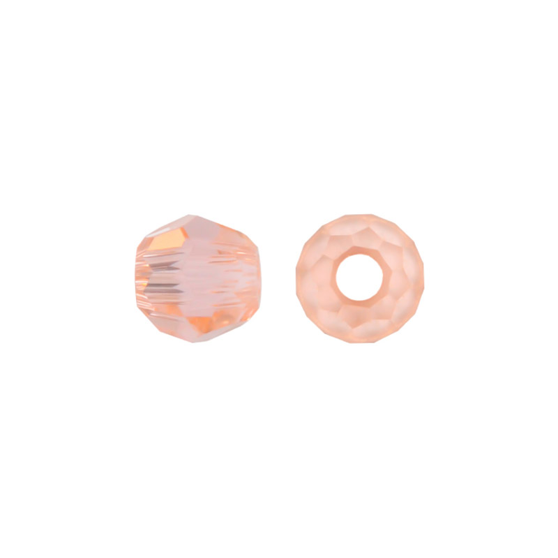 5000 swarovski esfera light peach 3mm