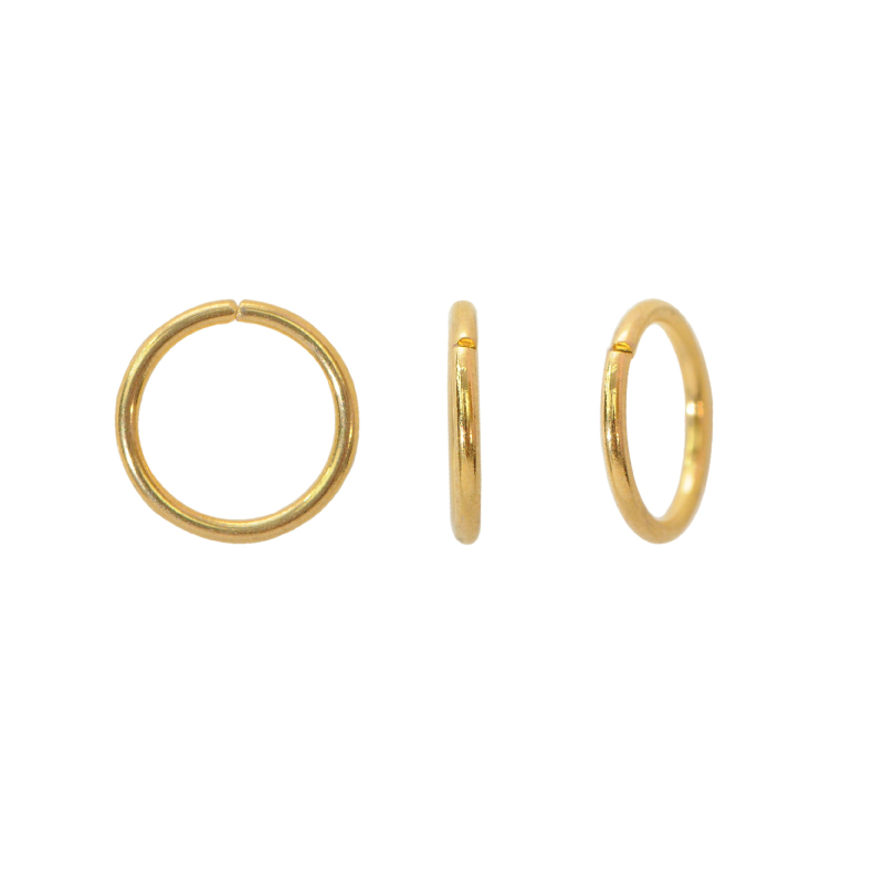 Argolla 3/8 oro 12.5 mm x und