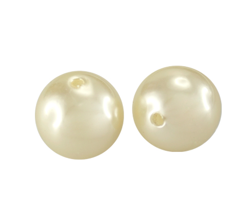 Perla sintetica redonda 16mm cream A-03 x und