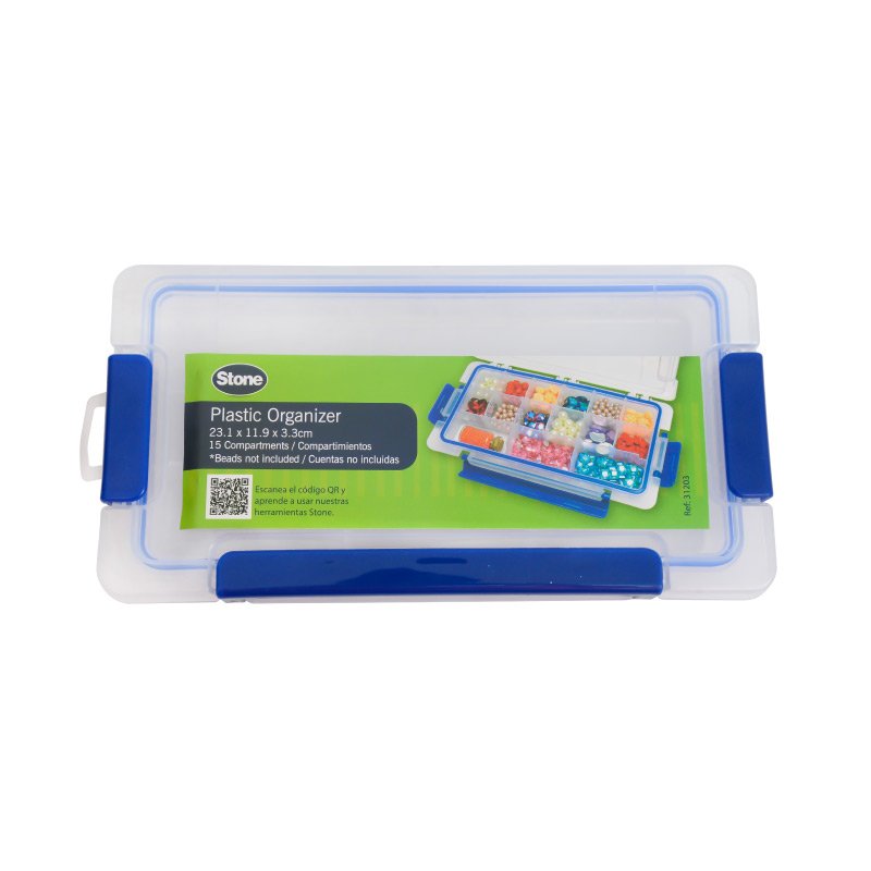 Organizador plastico JT-035 23.1x11.9x3.3cm x und