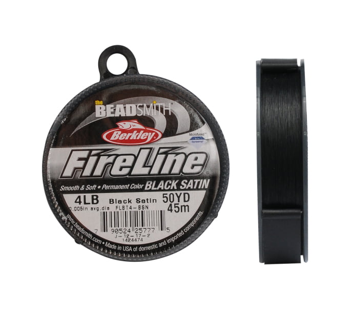 Hilo nylon fireline 4lb black FL04BK50 x 50yd