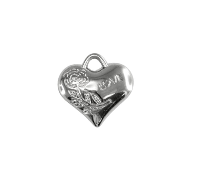 Herraje corazon love 20x20mm/NQ x und