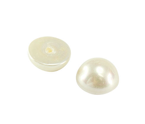 Perla sintetica plana back 1H 9mm cream A-03 x und