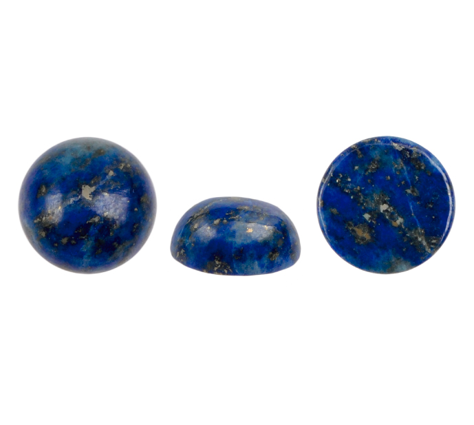 Cabuchon redondo 10mm lapis lazuli x und