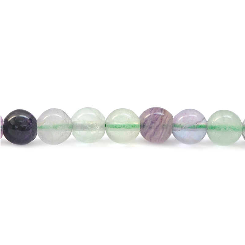 Sarta redonda 6mm fluorite x 62unds