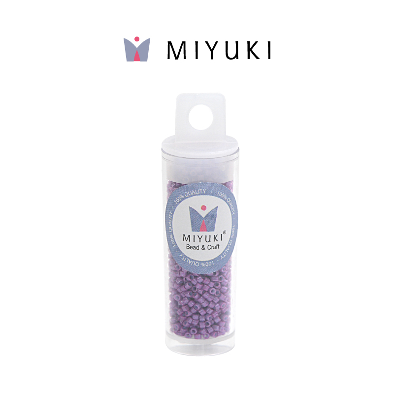 Miyuki delica 11/0 DB0660 opaque lavender x 10gr