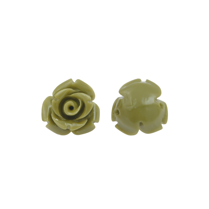 Rosa polvo de coral 10mm olivine A49 x und