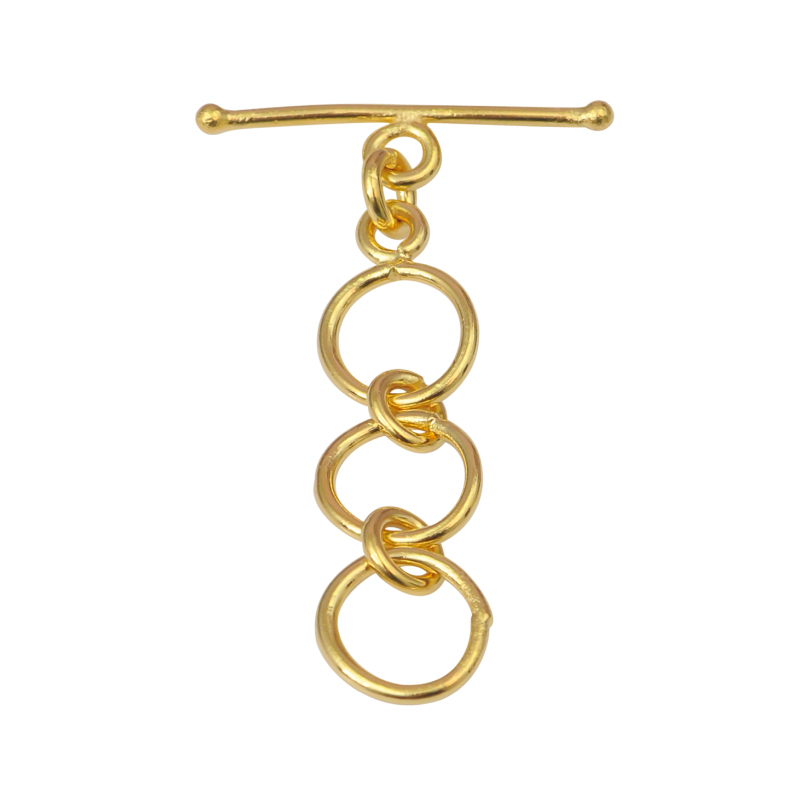 Broche timon K-8643/Golfi 46x27mm x par