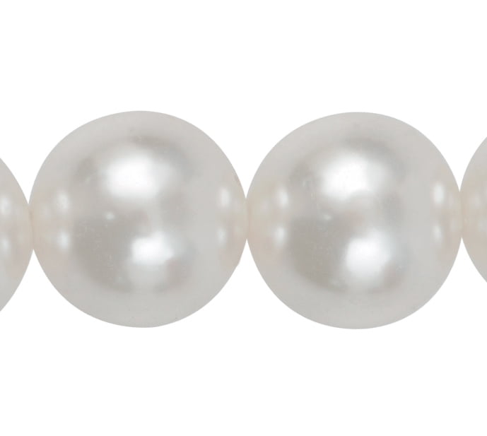 Perla sintetica redonda 16mm white A-01 x 13unds