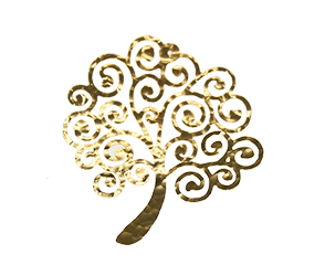 Dije arbol corazon grande ref8 50x52mm/golfi x und