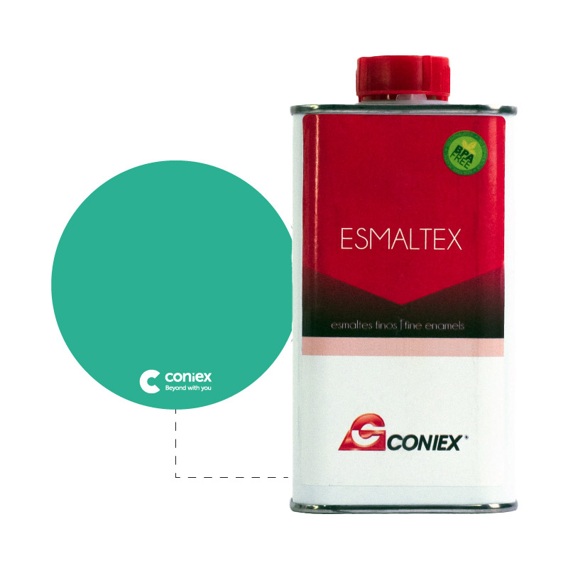 Resina esmaltex coniex 613 verde botella x 250g