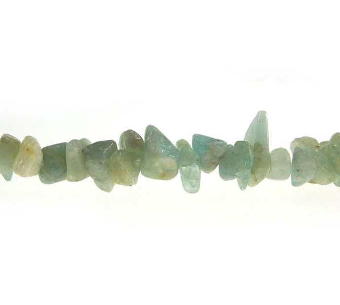 Chips aquamarine x 90cm