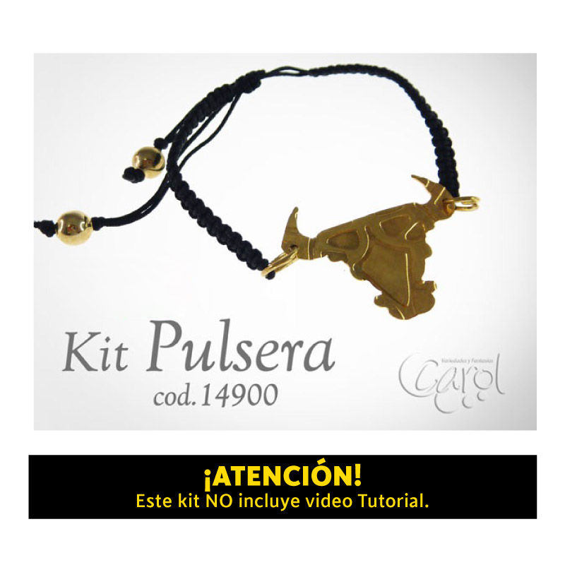 Kit pulsera dije toro