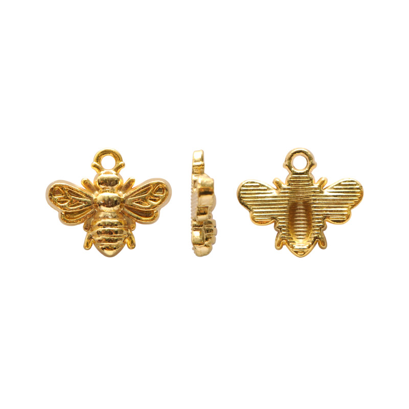 Dije abeja 13x11mm/Golfi x und