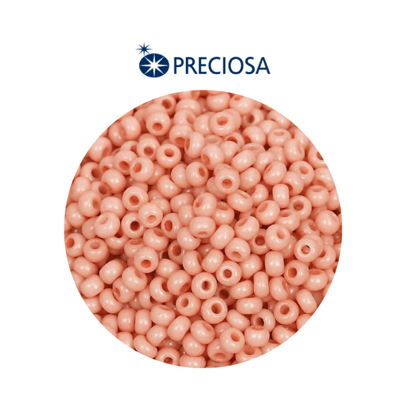 Mostacilla checa preciosa 2mm 03185 Palo de Rosa  x 500g