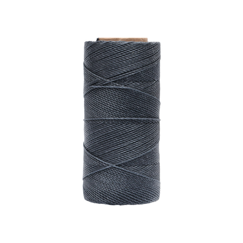 Cordon encerado linhasita 1mm 474 charcoal x 168m