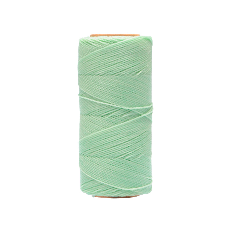 Cordon encerado linhasita 1mm 230 mint green x 168m