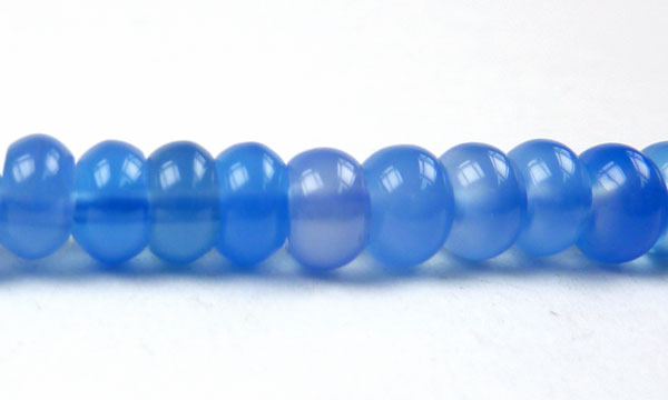 Sarta redondel 6mm agata azul x 102 und