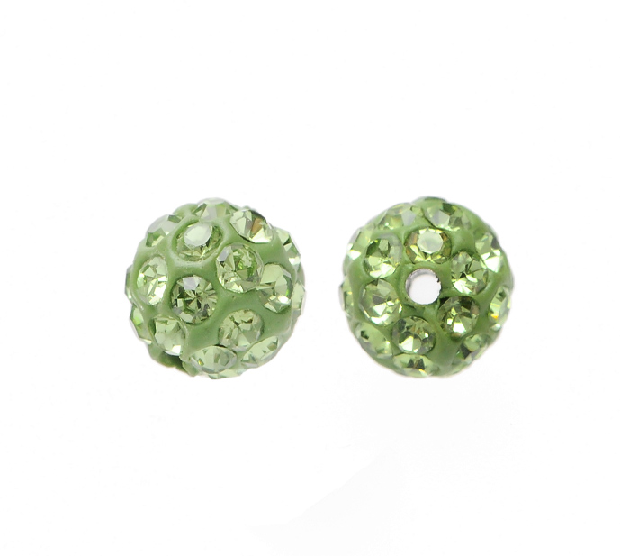 Bola de fuego 6mm olivine 31 x und