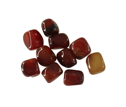 small tumble red agate x und