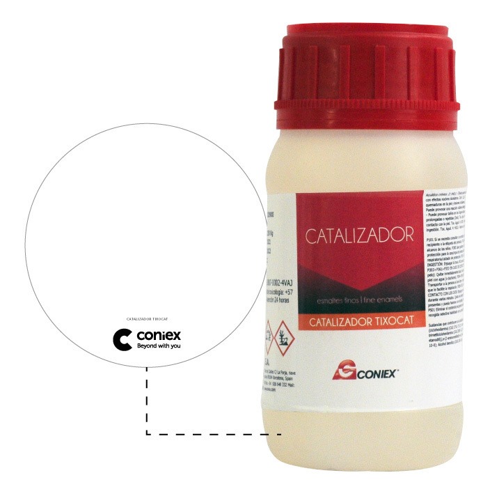 Resina esmaltex coniex catalizador tixocat x 250g