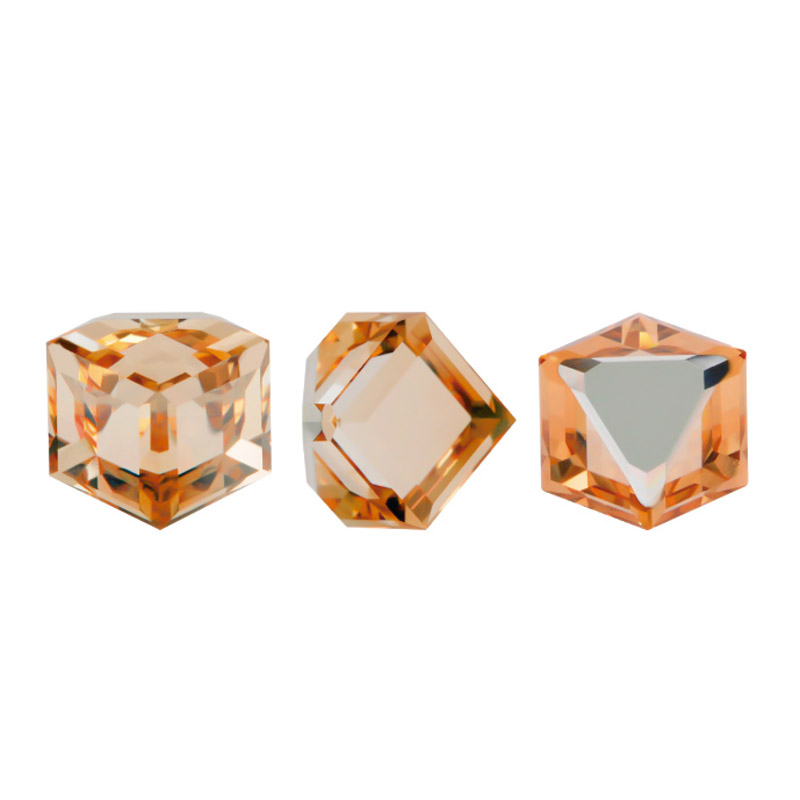 4841 swarovski cubo crystal golden shadow CAL V Z 8mm x und