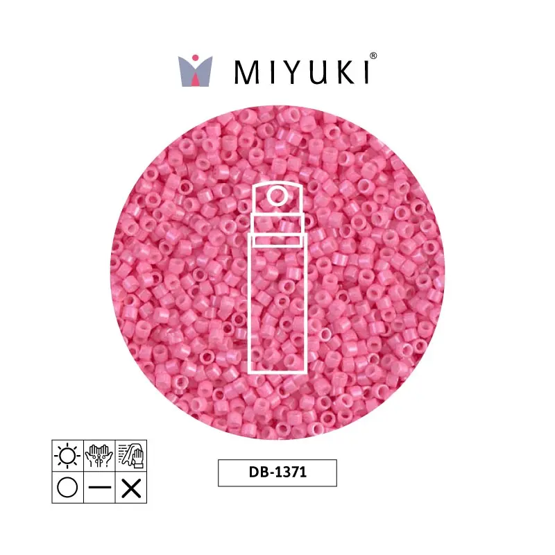 Miyuki delica 11/0 DB1371 opaque rose x 10gr