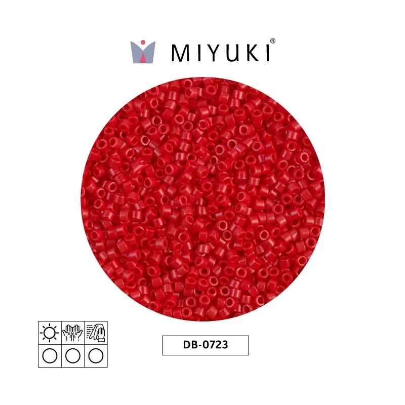 Miyuki delica 11/0 DB0723 op dark cranberry x 50g