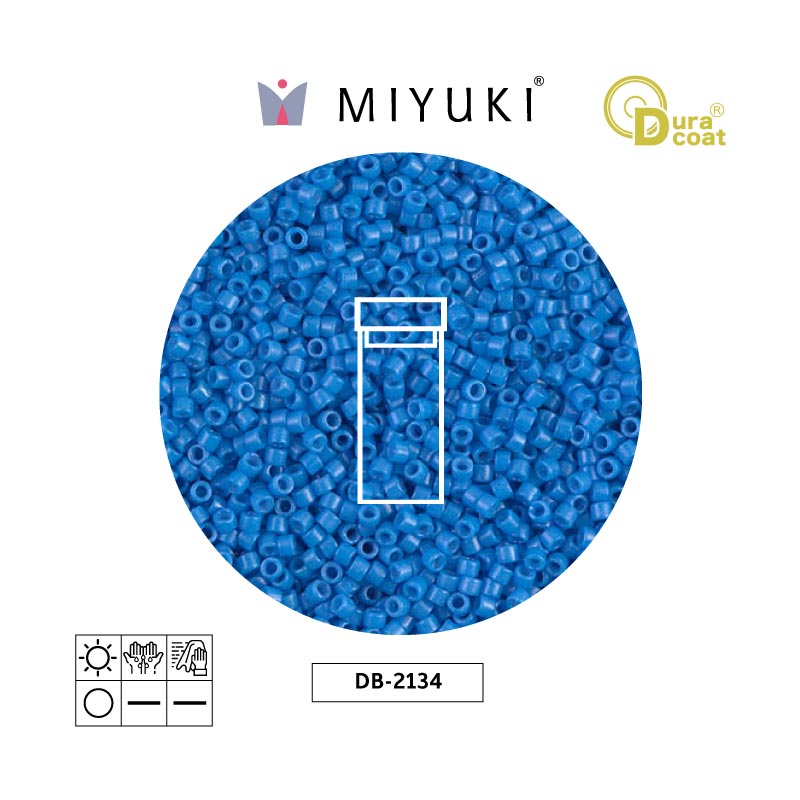 Miyuki delica 11/0 DB2134 opaque cobalt x 3g