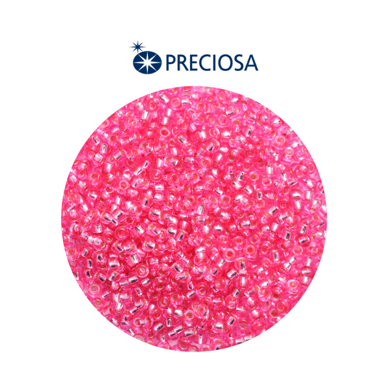 Mostacilla checa preciosa 2mm 08277 fucsia brillante x 500g