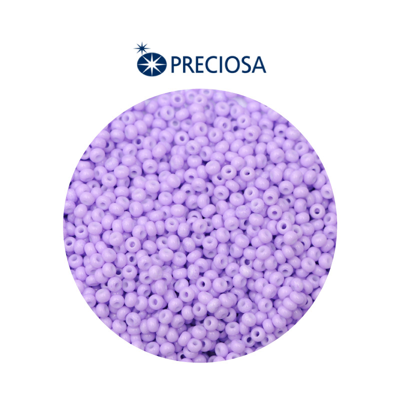 Mostacilla checa preciosa 2mm 03123 OP lila x 500g