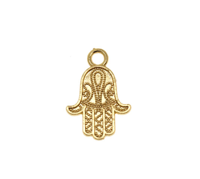 Herraje mano hamsa 17x13mm W-2346/golfi x und