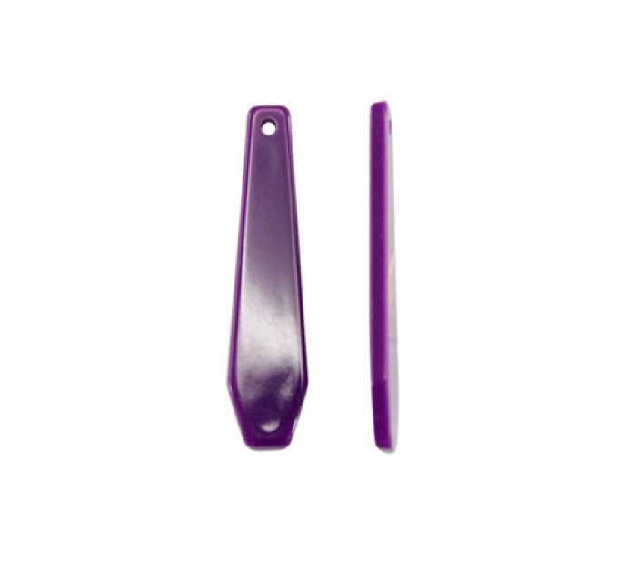 Pendiente S-1786 morado 12 8x32mm x und