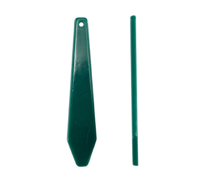 Pendiente S-1785 verde petroleo 2 11x54mm x und