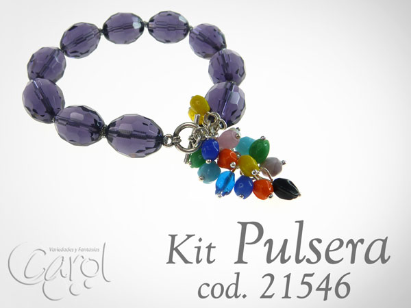 Pulsera murano oval x und