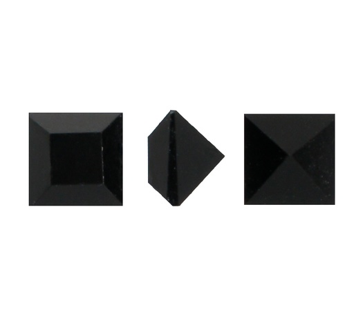 [25214] MC square 4x4mm jet 2 x und