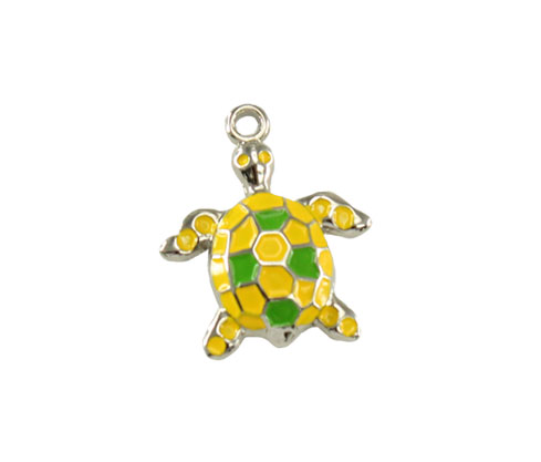 [25501] Herraje tortuga amarillo 27x23mm/NQ x und